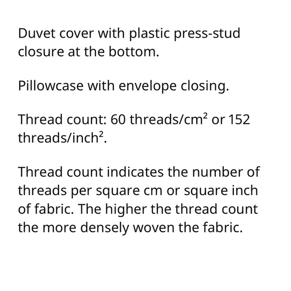 FULL/QUEEN IKEA Bittersota duvet cover & 2 pillow cases w bird design GORGEOUS! - Picture 10 of 10